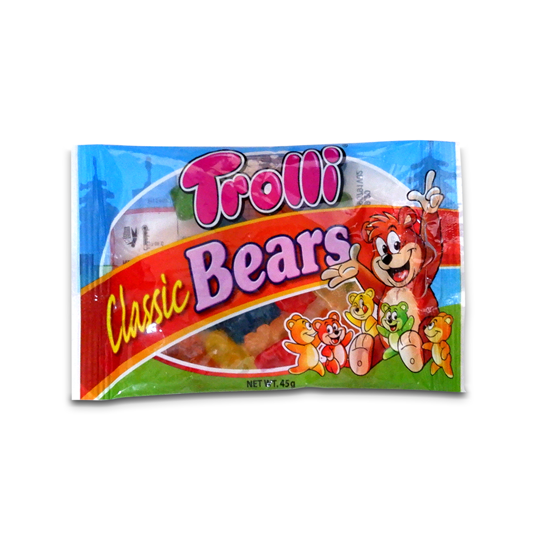 Trolli Classic Bears Gummy Candy 45g