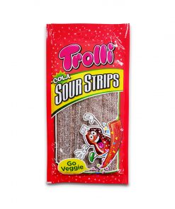 Trolli Sour Strips Cola Gummy Candy 85g