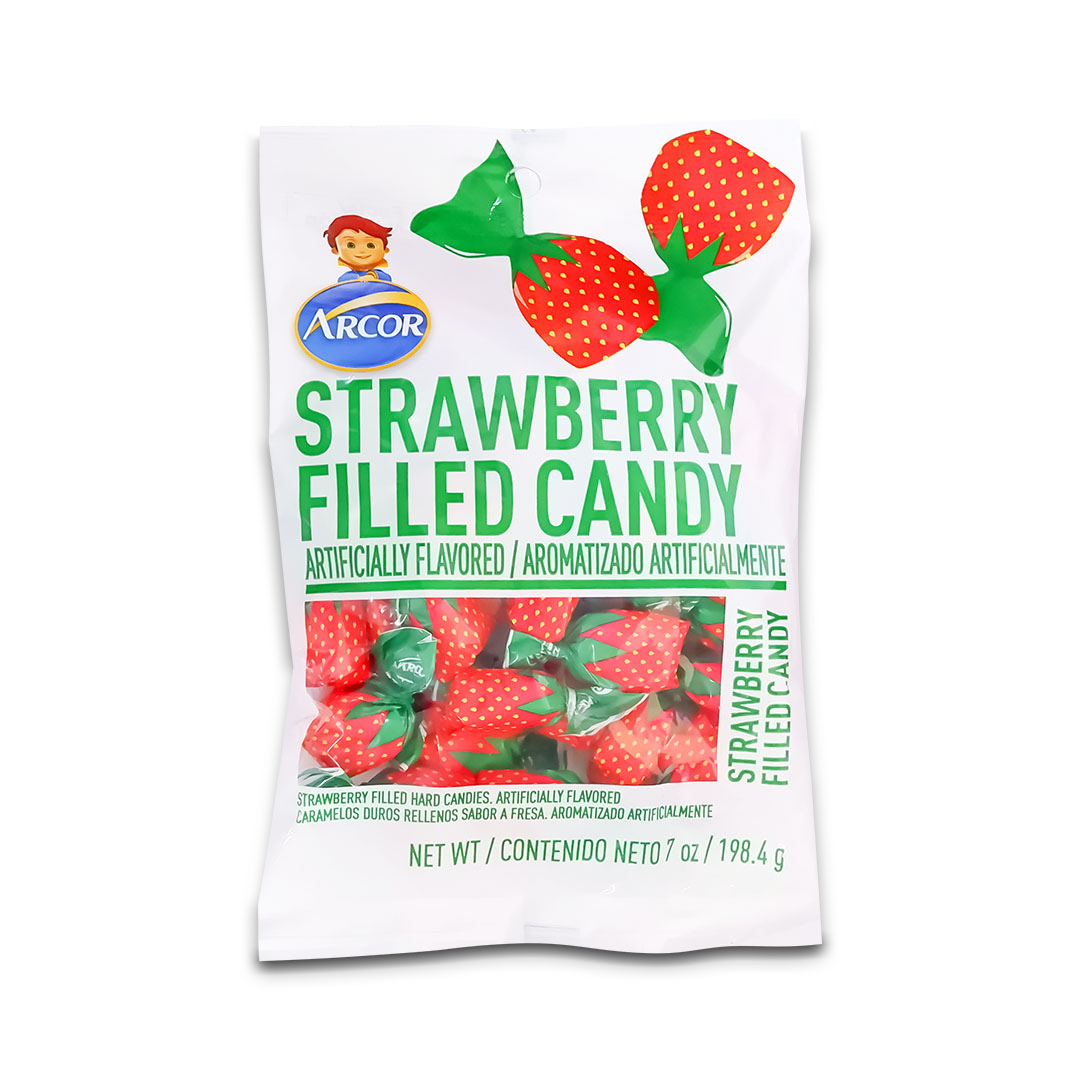 Arcor Strawberry Filled Candy 198.4g