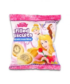 Juju Disney Princess Filled Biscuit with Milk Cream Filling 26g