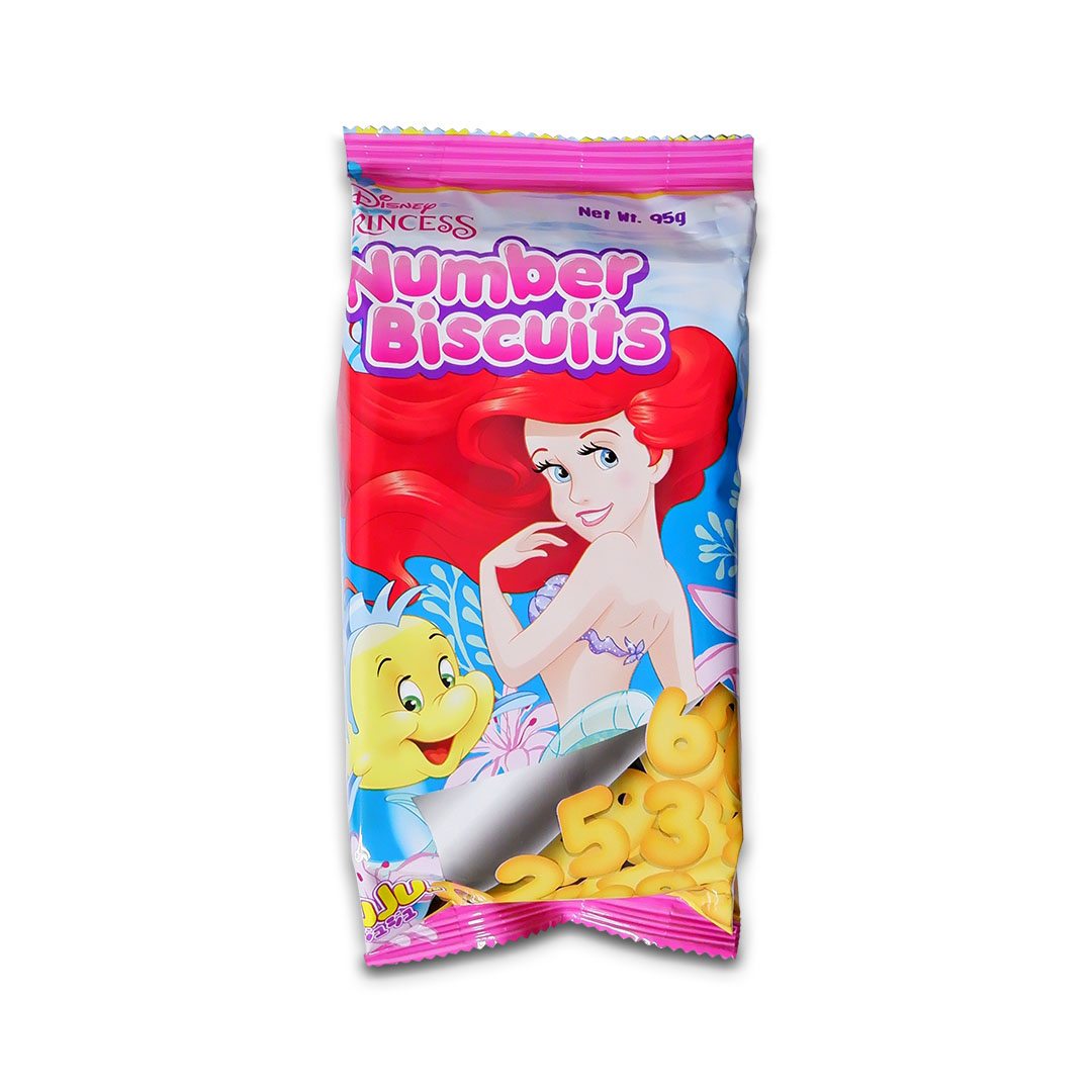 Juju Disney Princess Ariel Number Biscuit 95g
