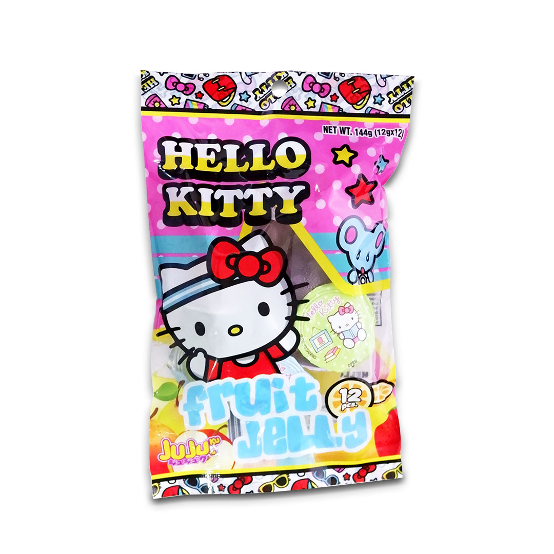 Jujuku Hello Kitty Fruit Flavored Jelly 144g