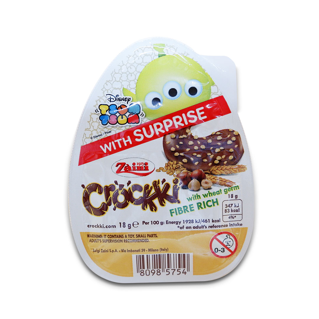 Zaini Crockki Disney Tsum Tsum Chocolate Hazelnut Cream 18g