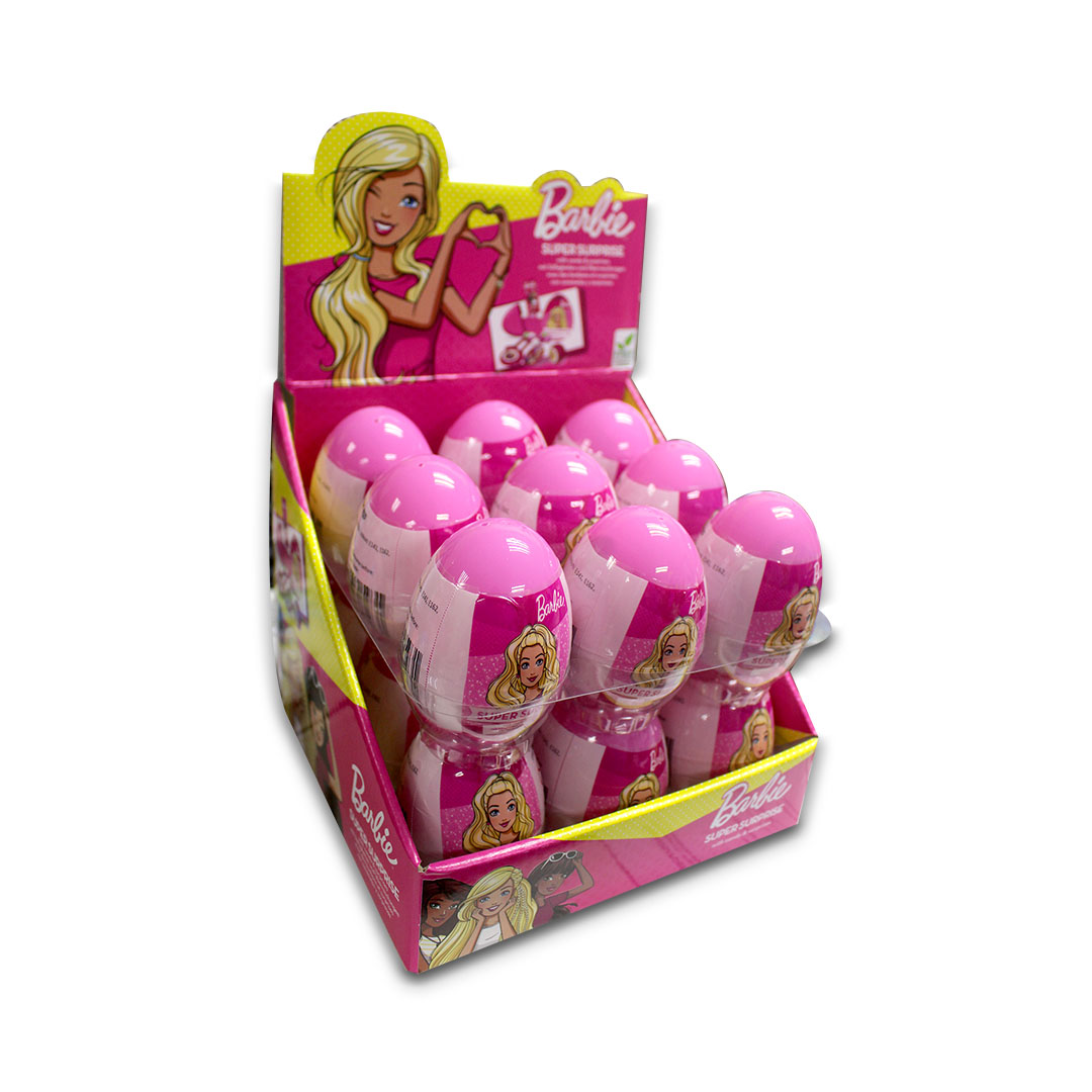 Barbie Surprise Eggs with Sweet & Surprises inside 10g x 18