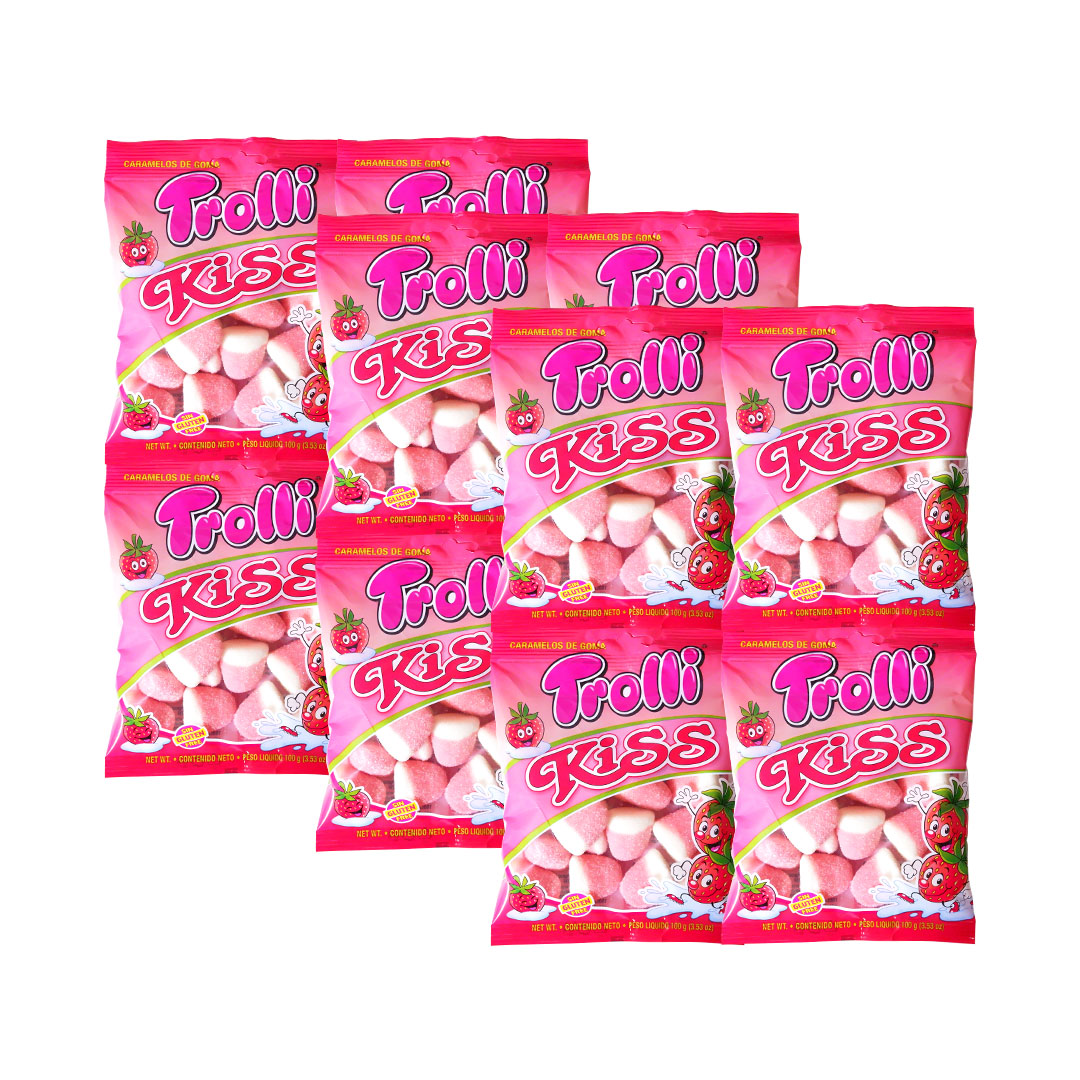 Trolli Kiss Gummy Candy 100g x 12