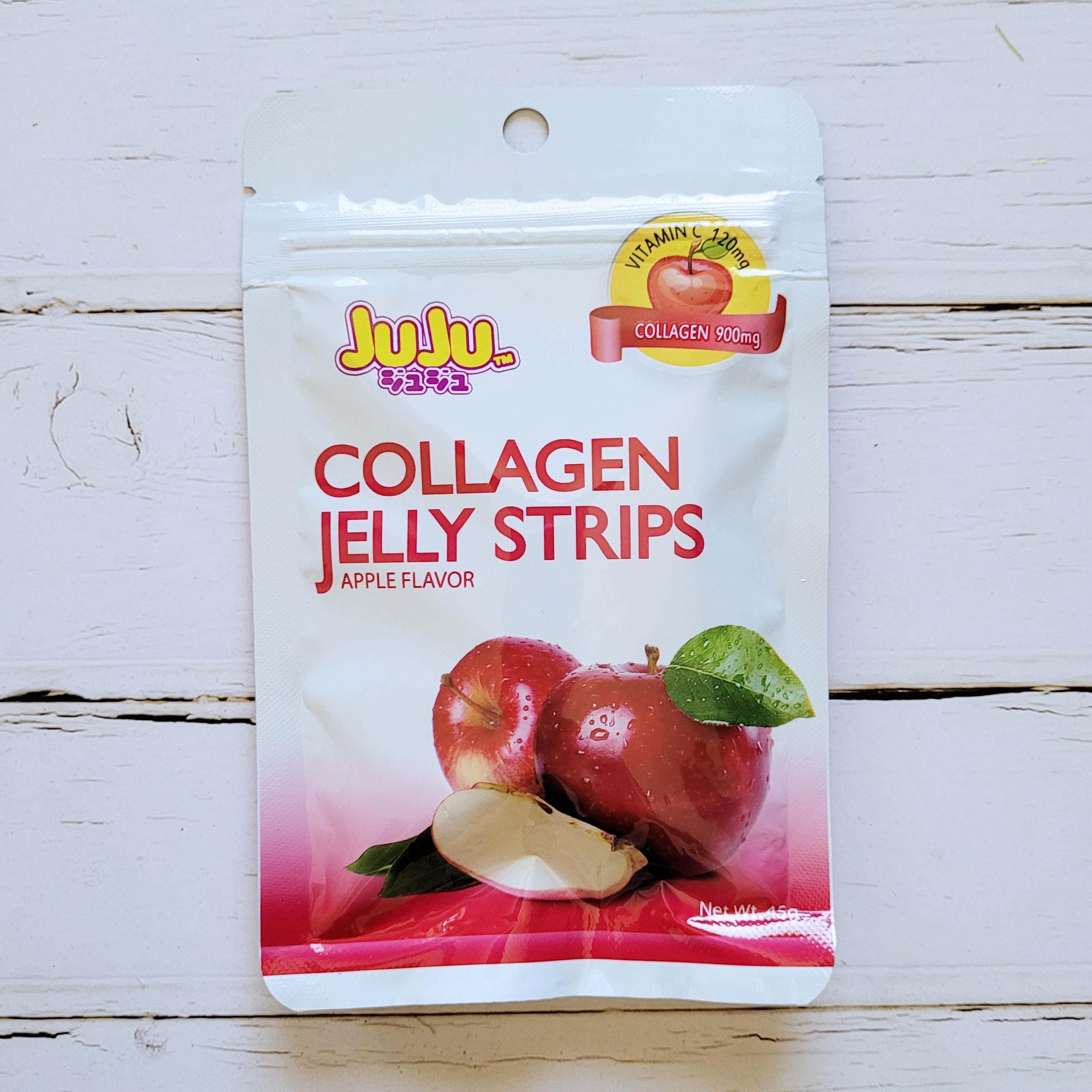 Juju Collagen Jelly Strips Apple 45g
